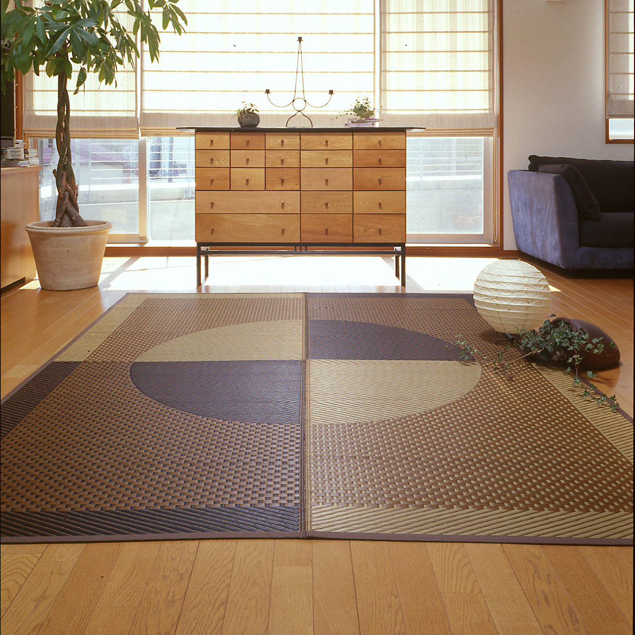 国産い草のラグ | 袋織・紋織 190×190/190×250 - インスタイル -