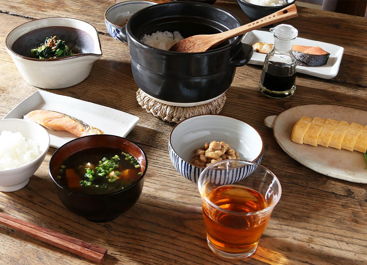 ごはんの鍋 レンジ・冷蔵庫対応のご飯釜 1合 2合 3合 - かもしか道具店