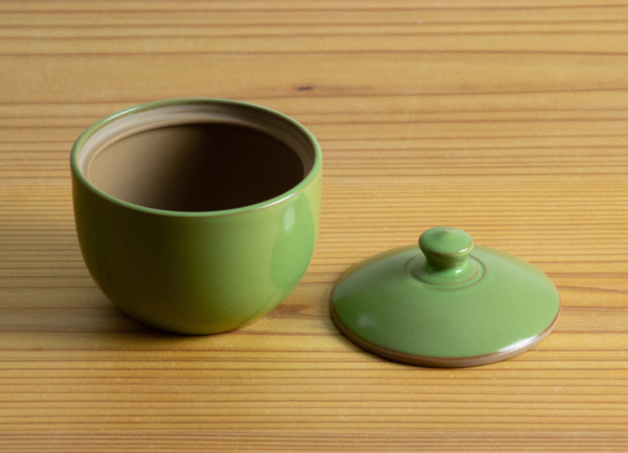 ごはんのおともの器 陶器でも高い密閉性 - かもしか道具店