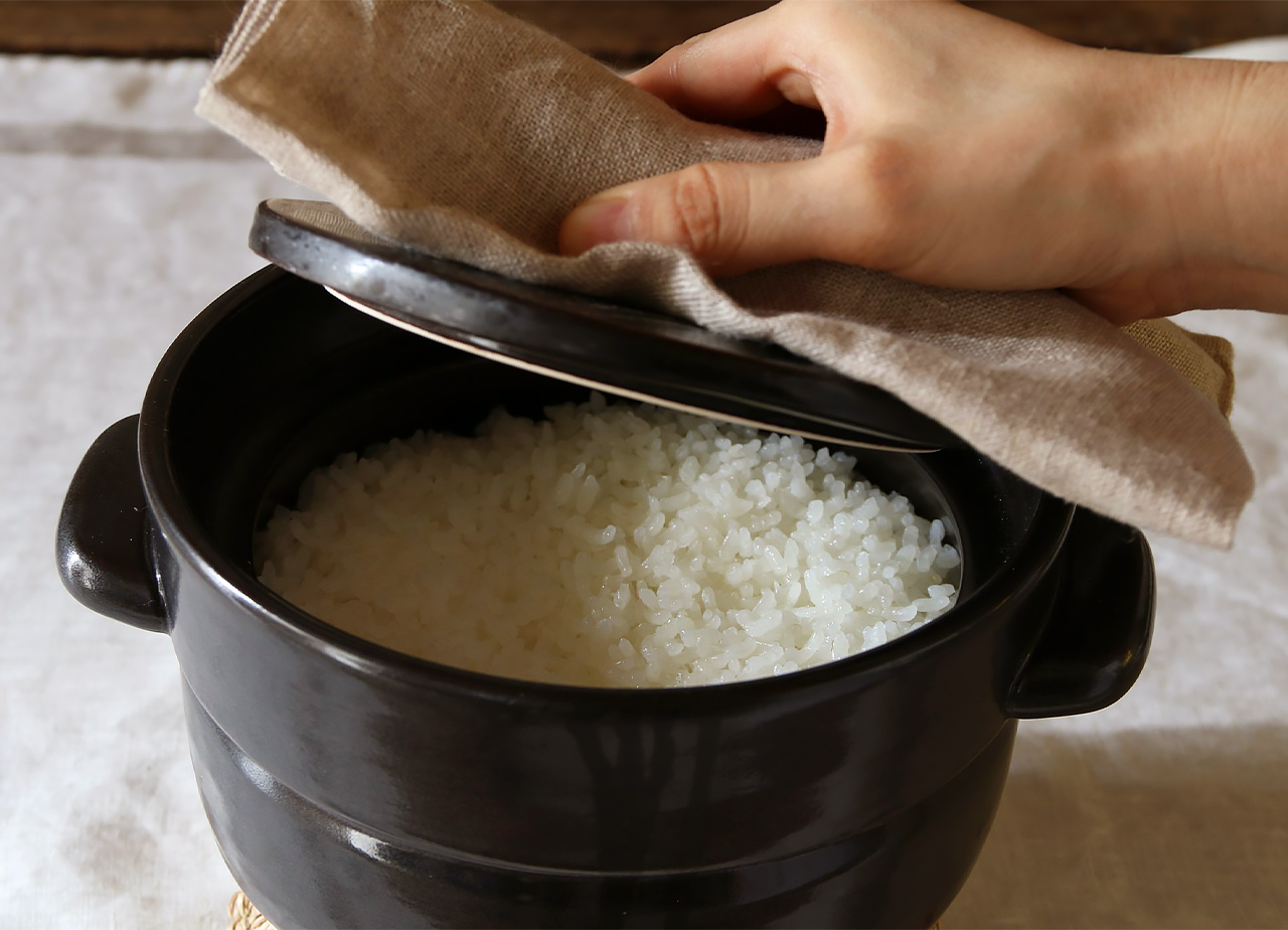 ごはんの鍋 レンジ・冷蔵庫対応のご飯釜 1合 2合 3合 - かもしか道具店