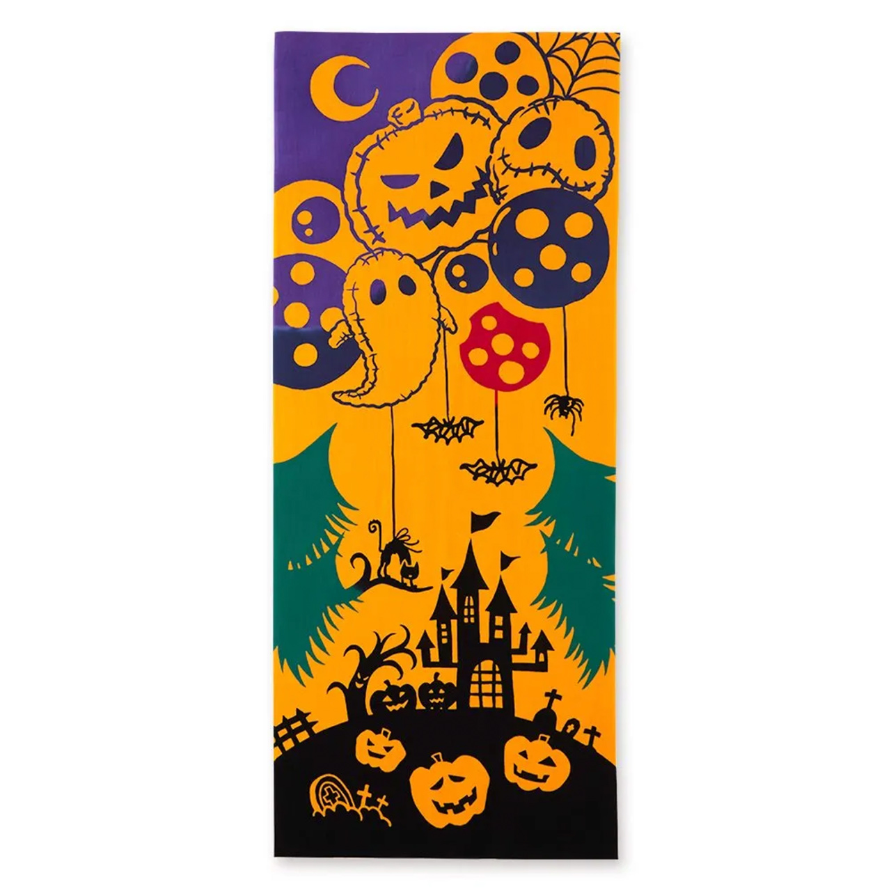 注染の手ぬぐい | ハロウィンバルーン - kenema -