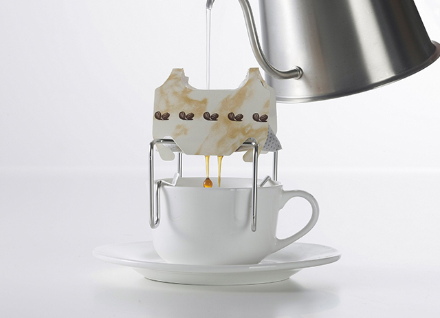 コーヒーに浸からない | ドリップバッグスタンド - 珈琲考具