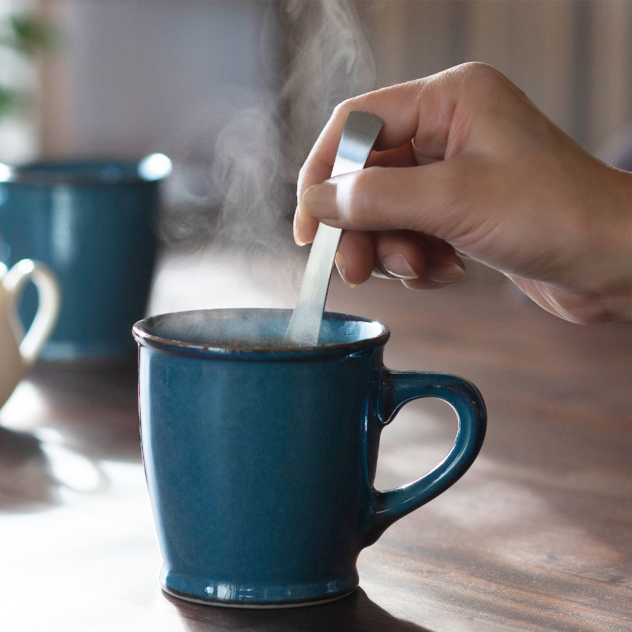 ステンレスのコーヒースプーン マグカップスプーン 5本セット - 珈琲考具