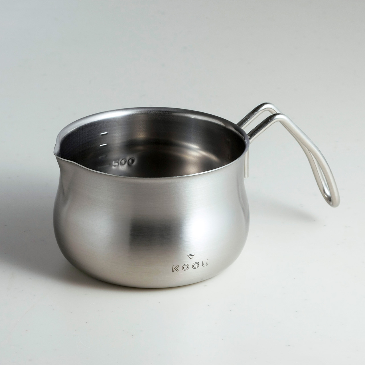 ドリップもできる ステンレス製のミルクパン - 珈琲考具