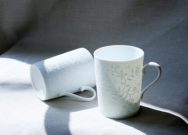 有田焼の白を愉しむマグカップ クロッシェ | by koransha