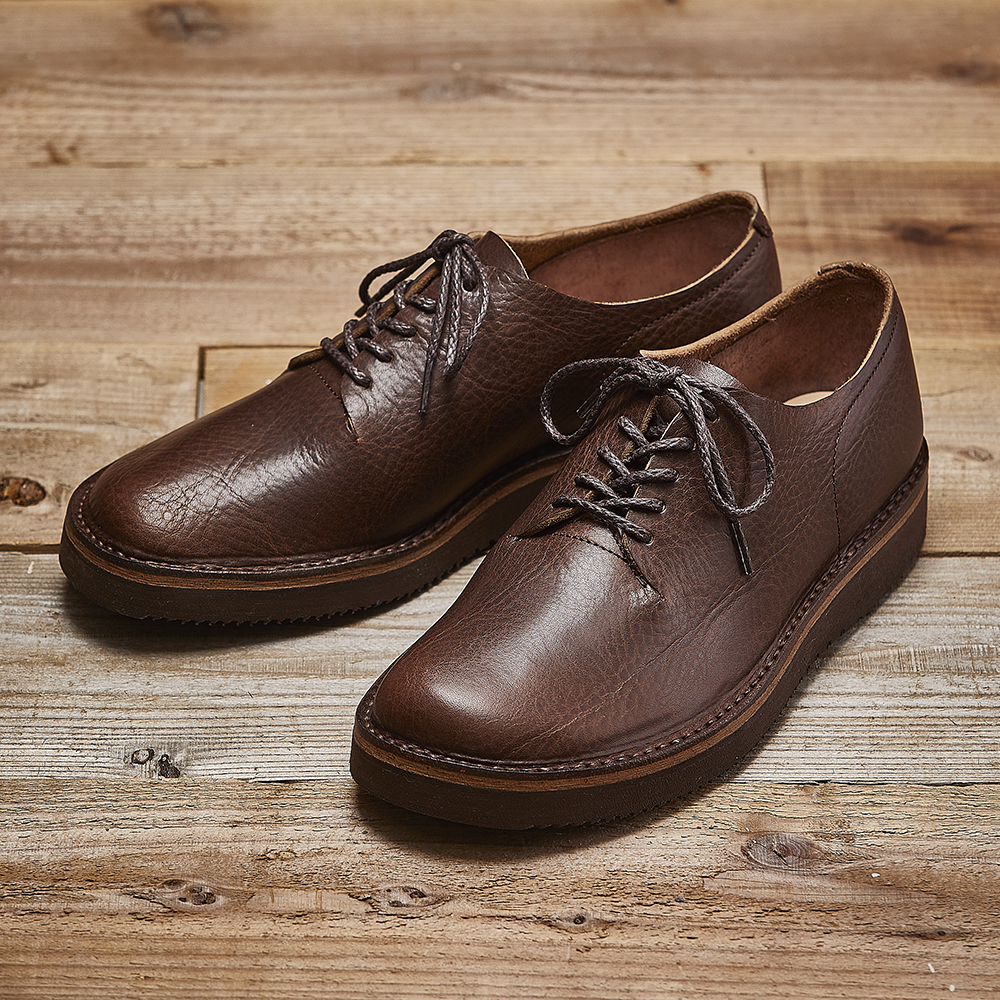 革の変化を愉しむ革靴 | 一枚革ダービー - KOTOKA