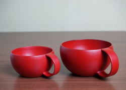 漆のコーヒーカップ 送料無料 -輪島キリモト