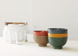 千すじやま椀 | 日常使いの漆器 - 輪島キリモト