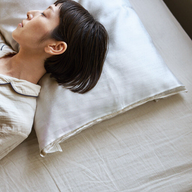 上州絹屋　シルク枕カバー