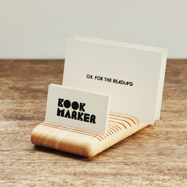 一龍木工　BOOKMARKER
