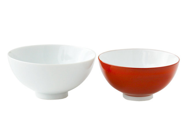 波佐見焼のペア茶碗 おかめひょっとこ Bar Bar 馬場商店