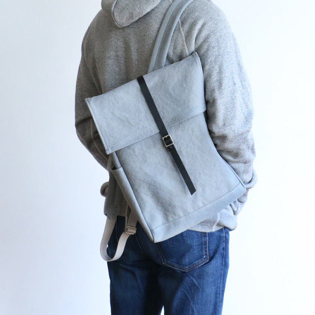 【美品】BAGWORKS リュック ネイビー ボーイスカウトマン2 -バッグワークス