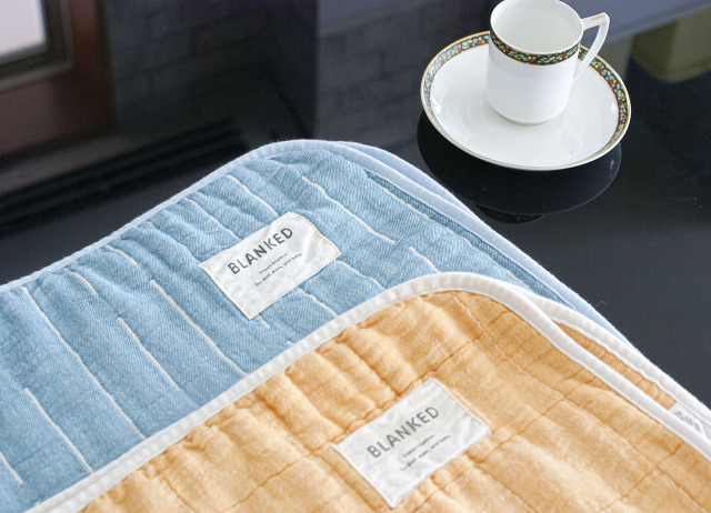ガーゼのやさしいあたたかさ ガーゼケット -BLANKED-