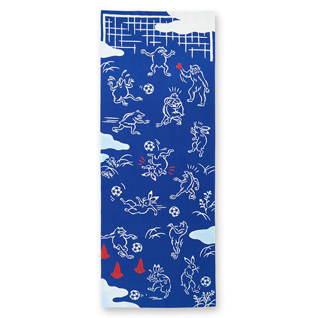 注染の手ぬぐい | 鳥獣戯画 - JIKAN STYLE -/サッカー