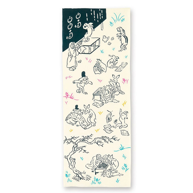 注染の手ぬぐい | 鳥獣戯画 - JIKAN STYLE -/学校