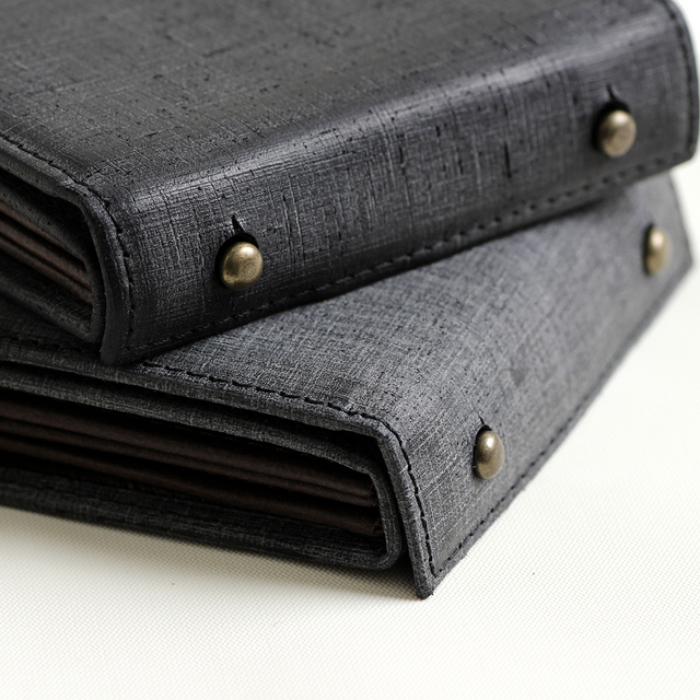 コンパクト革財布 | ミッレフォッリエ クアドレッティ - エムピウ（m+） 