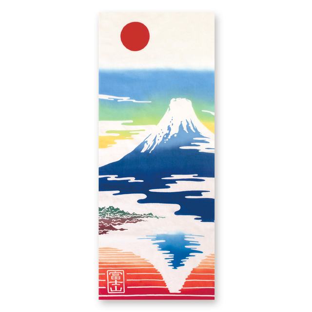 注染の手ぬぐい 富士山| 和 - JIKAN STYLE -
