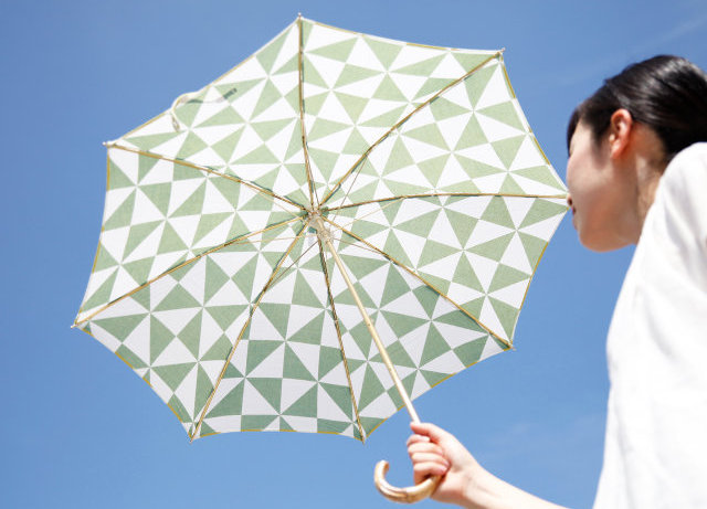 hirali 日傘　手ぬぐい