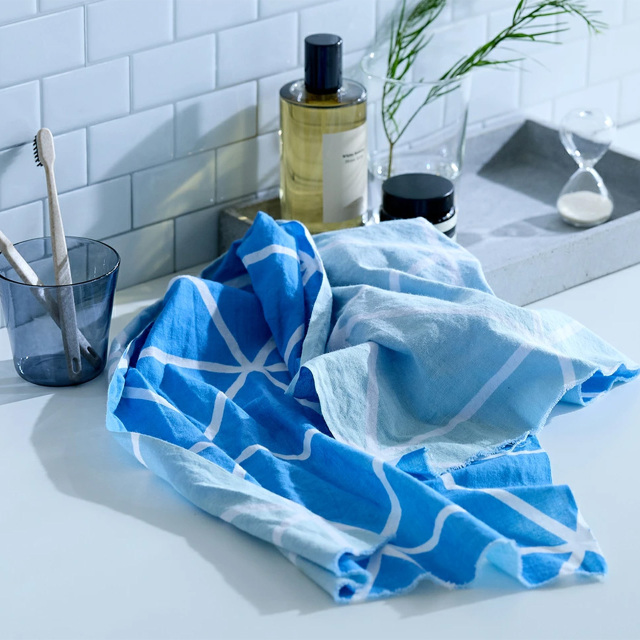 hirali リバーシブル手ぬぐい