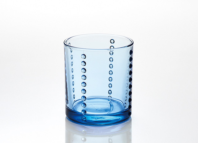 廣田硝子_YグラスSブルー_商品画像