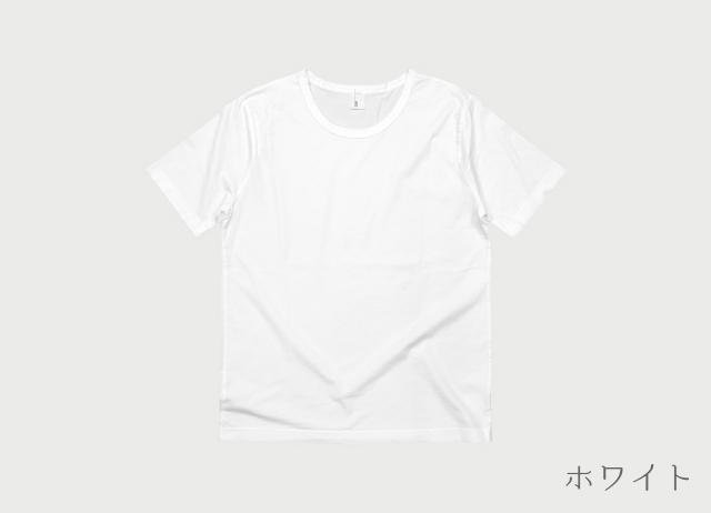 IITO PURE BREEZE 製品染めクルーネックTシャツ