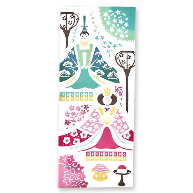 注染の手ぬぐい | ひな祭り - kenema