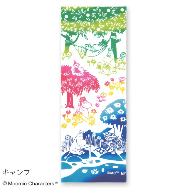 注染の手ぬぐい | ムーミンデザイン - kenema -/キャンプ