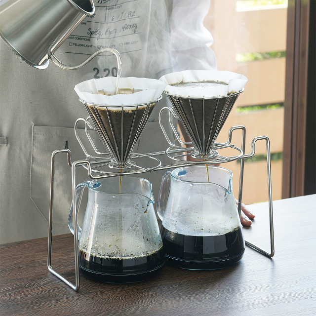 珈琲考具 ドリッパースタンドダブル