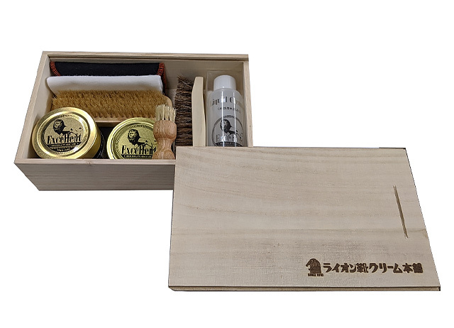 エクセレントシューケアボックス - ライオン靴クリーム本舗 -