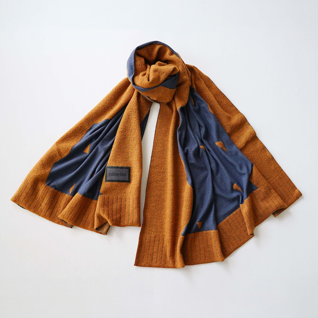 nitorito ストール　山と月