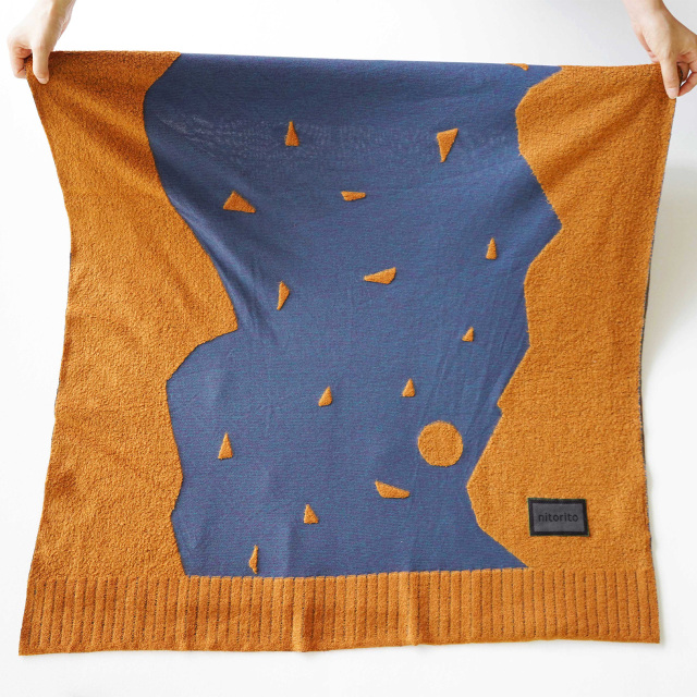 nitorito ストール　山と月