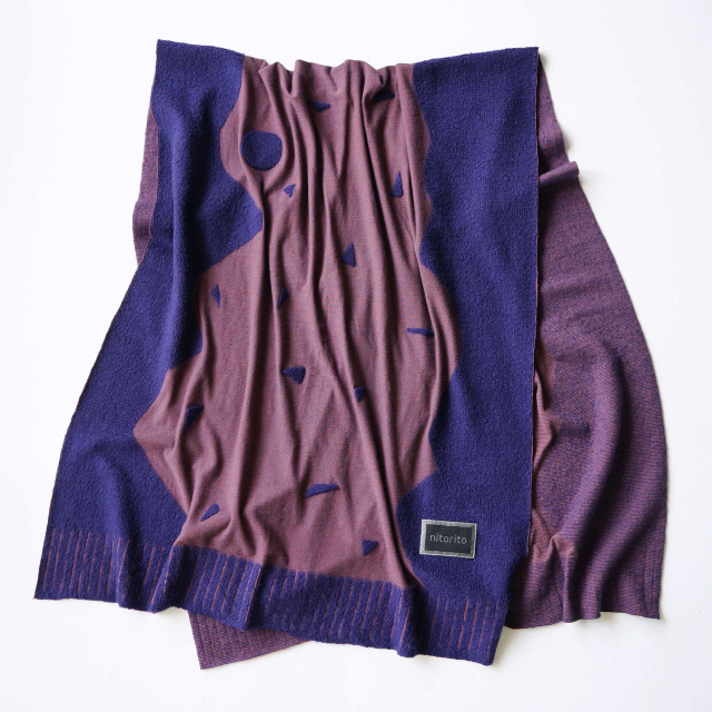 nitorito ストール　山と月