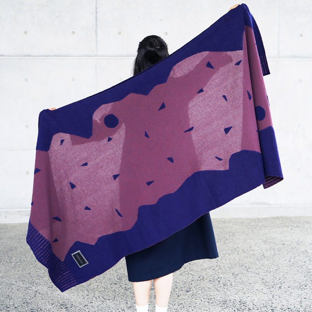 nitorito ストール　山と月