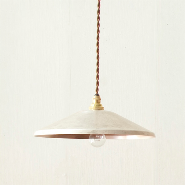 銅器着色のペンダントライト - モメンタムファクトリーOrii -