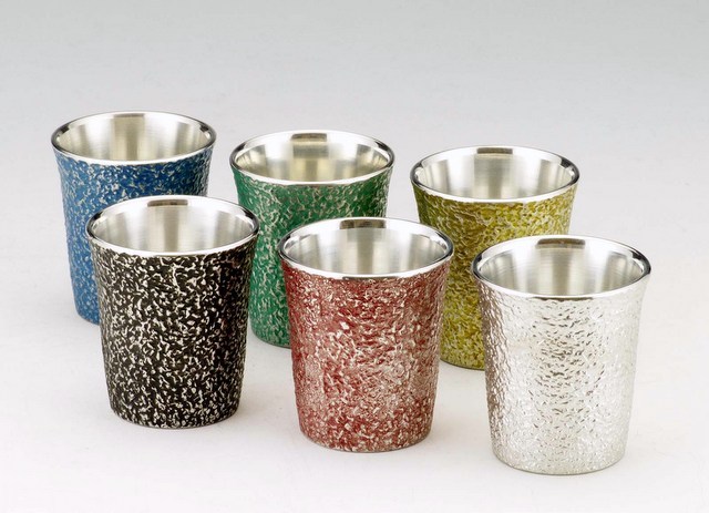 錫製のぐい呑み -大阪錫器-