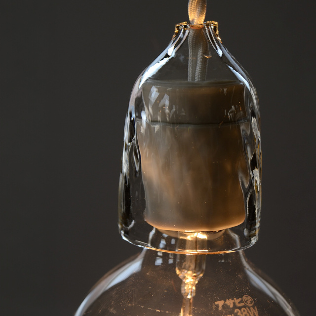 ソケットランプ 硝子