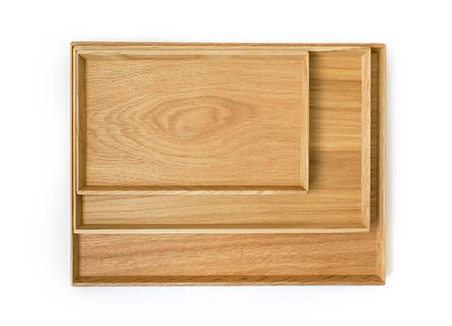 ならカフェトレー 細部まで心地良い国産材の日本製 -薗部産業