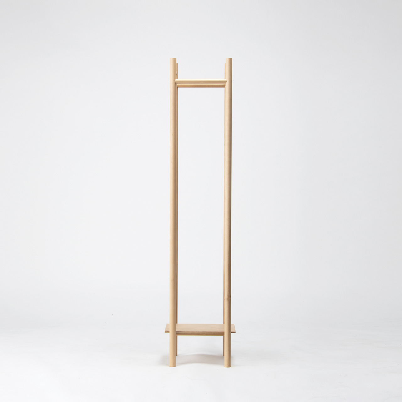 WORKS ブラック金属製コートラック 工芸社 ポールズ コートラック - 匠工芸