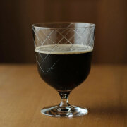 カットガラスのラージステムグラス - h collection