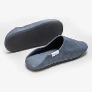 帆布バブーシュ  - ABE HOME SHOES -/スレートグレー