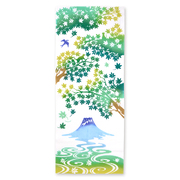 注染の手ぬぐい 富士見青紅葉 | 夏 - JIKAN STYLE -