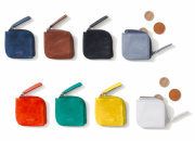 牛革のミニ小銭入れ -hmny-