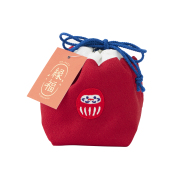 縁起の良い 縁福巾着 - kenema -/だるま