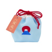 縁起の良い 縁福巾着 - kenema -/富士山