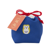 縁起の良い 縁福巾着 - kenema -/ふくろう