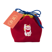 縁起の良い 縁福巾着 - kenema -/招き猫