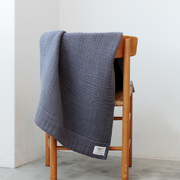 インナーパイルタオル | ガーゼとパイルのいいとこどり - SHINTO TOWEL/Charcoal（チャコール）