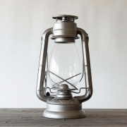 ハリケーンランプ│当店限定商品 - Winged Wheel/シルバー