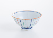 山下陶苑 茶碗 錦十草