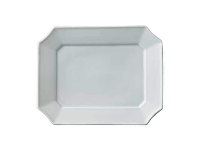 美品大皿 美品大皿 印判染付大皿 花風鈴図 A290mm B315mm 大皿 オードブル皿 飾り皿